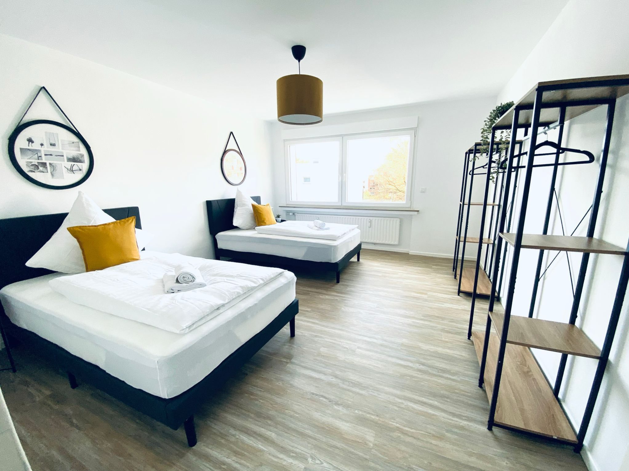 Schlafzimmer 2 der Ferienwohnung Suitedreams in Duisburg